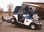 Golf Cart transportation solutions. No need for a truck, or trailer. Golf Transportation carrier and rack for your car, van or pickup truck.